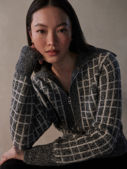 Furley Half Zip Knit