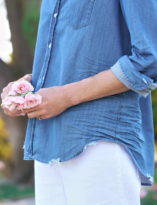 Eileen Ruffle Shirt