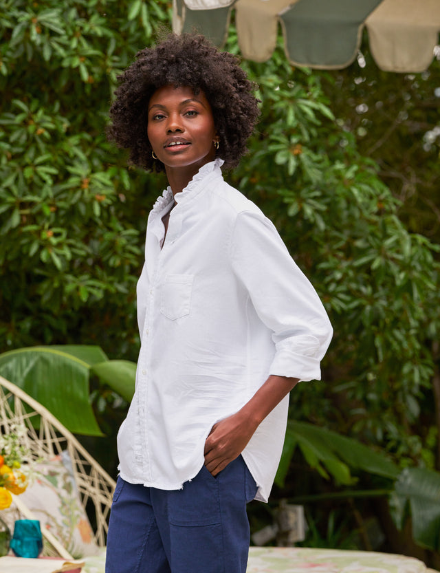 Eileen Ruffle Shirt