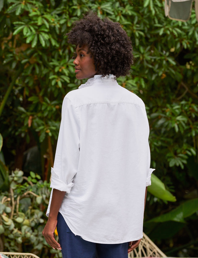 Eileen Ruffle Shirt