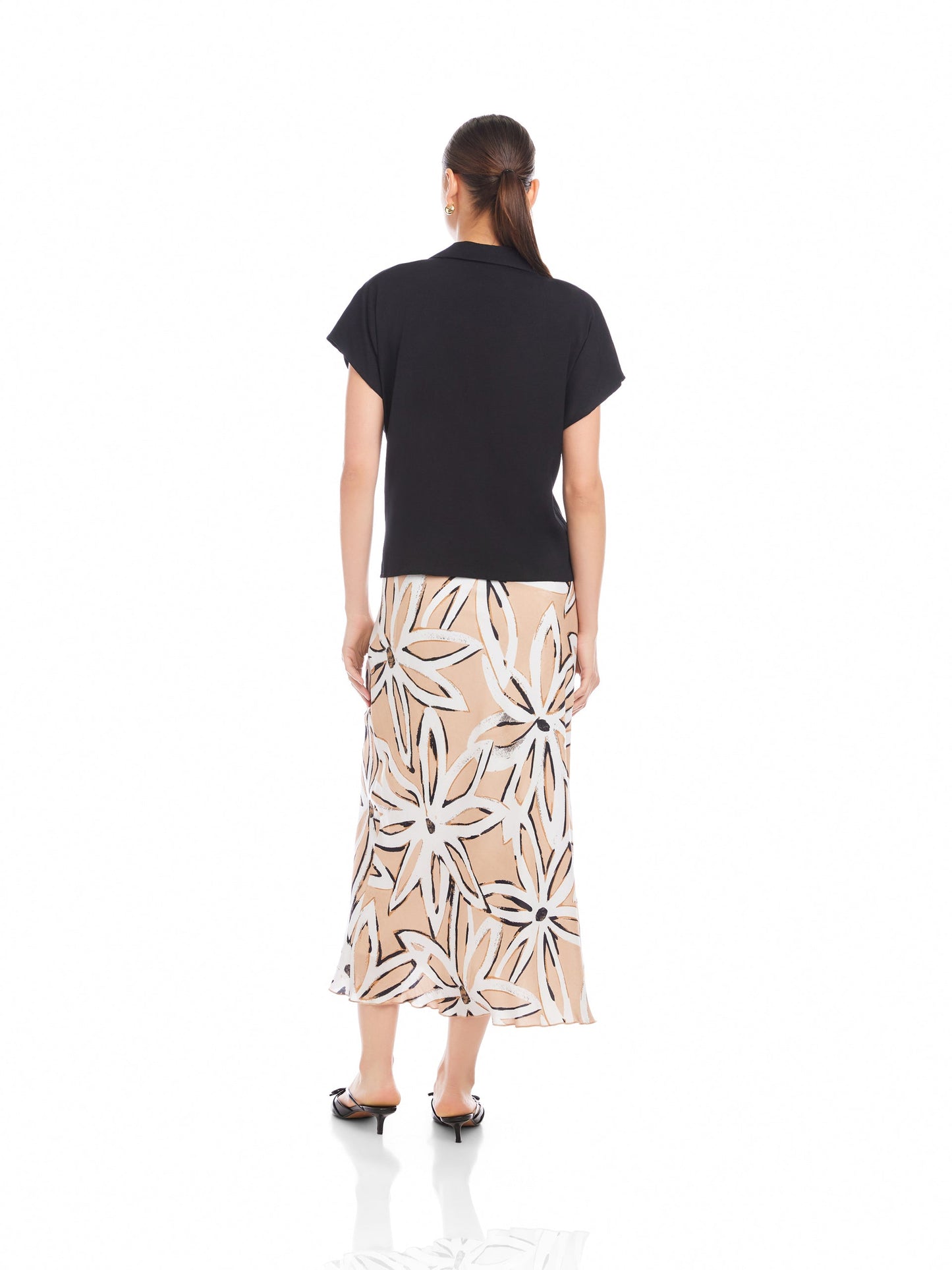 Lillian Twist Front Top