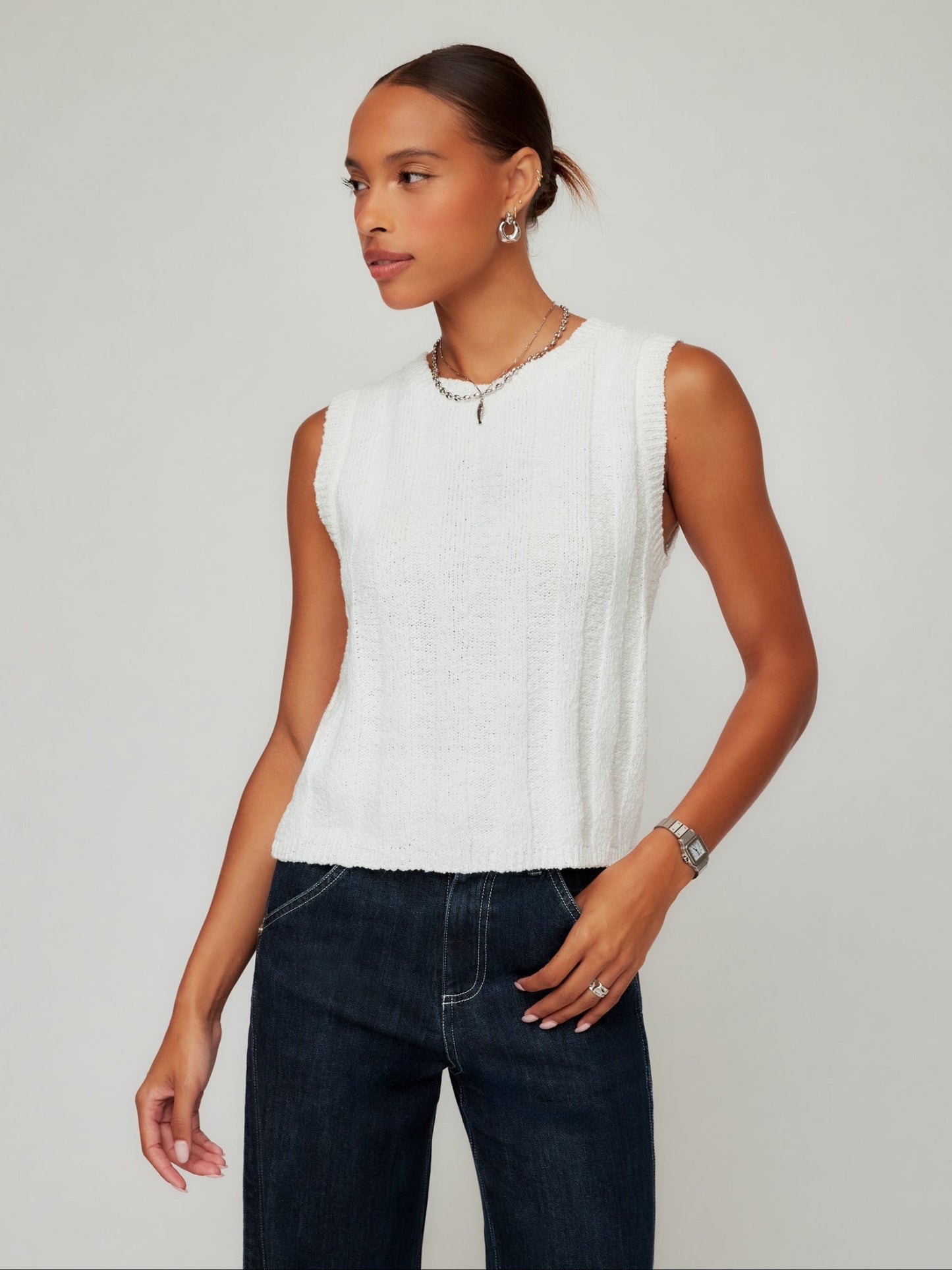 Zaydee Crochet Tank