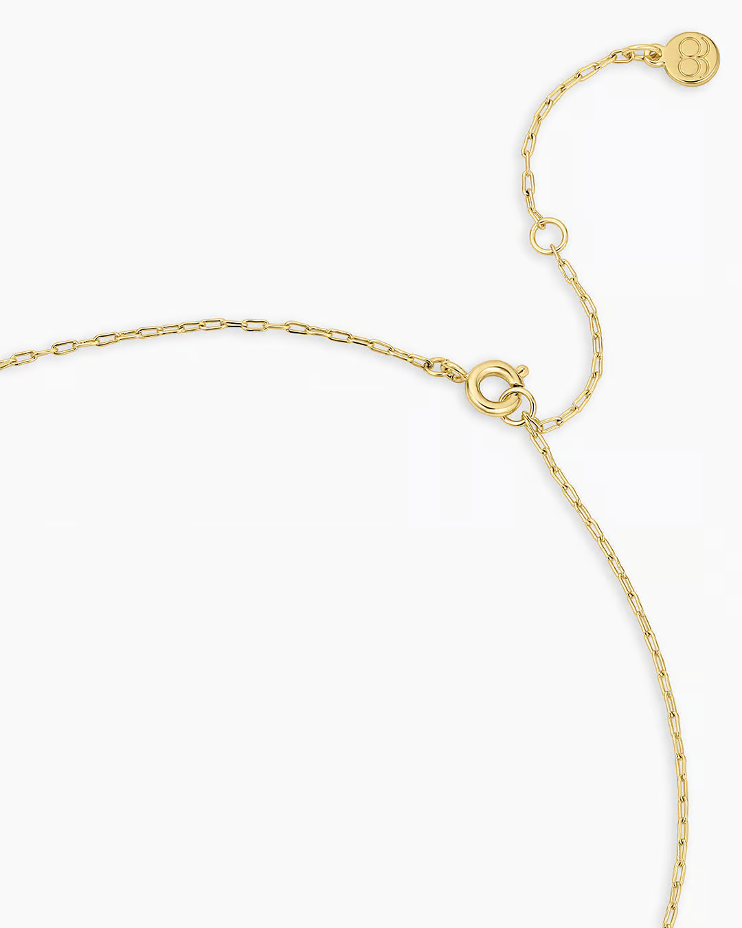 Anchor Coin Necklace-Gold