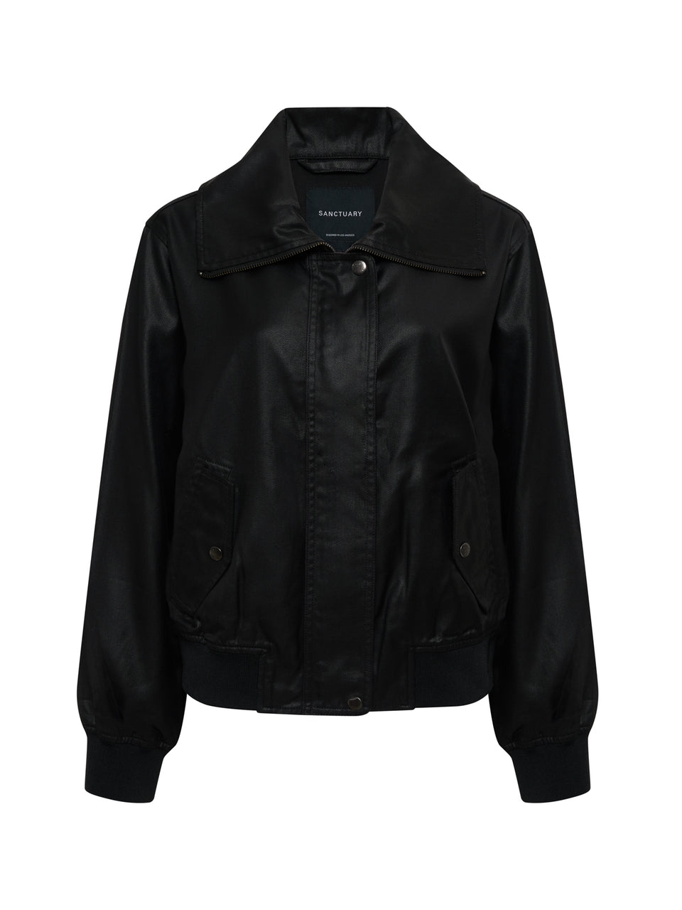 Coated Twill Bomber