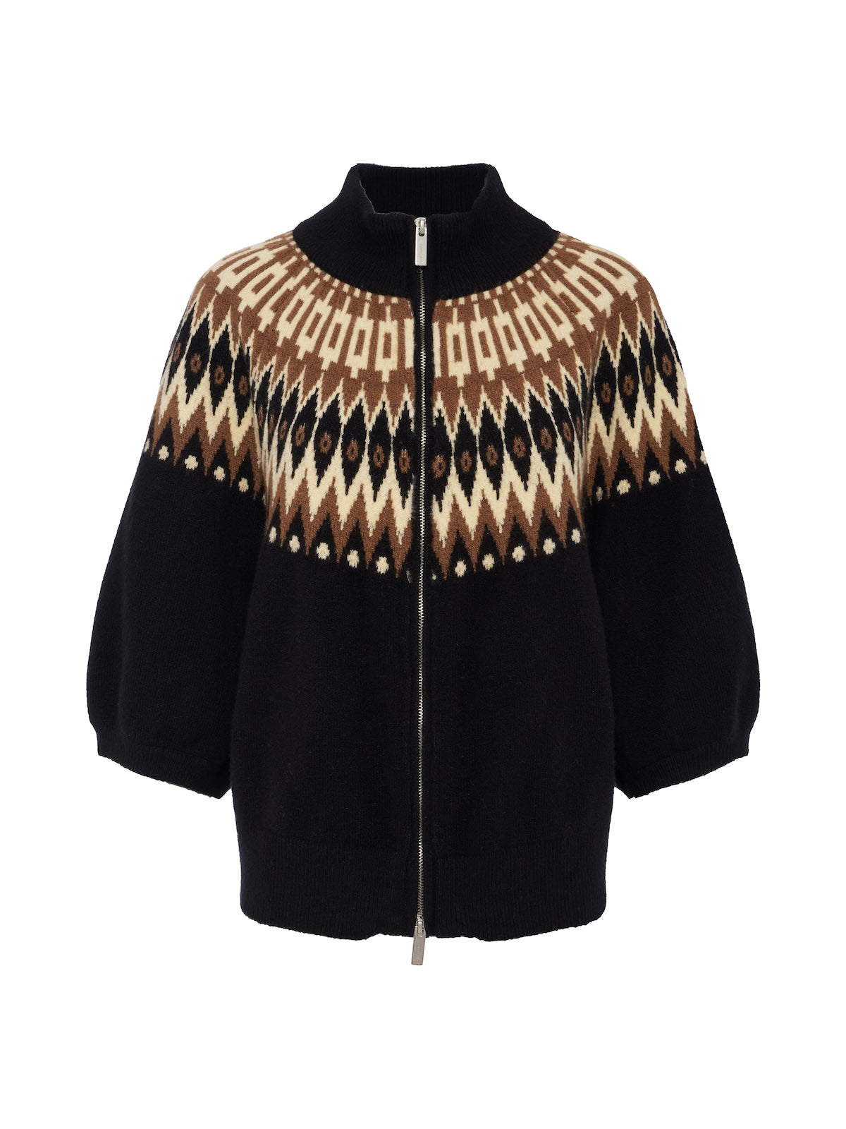 Faireisle Zip Up