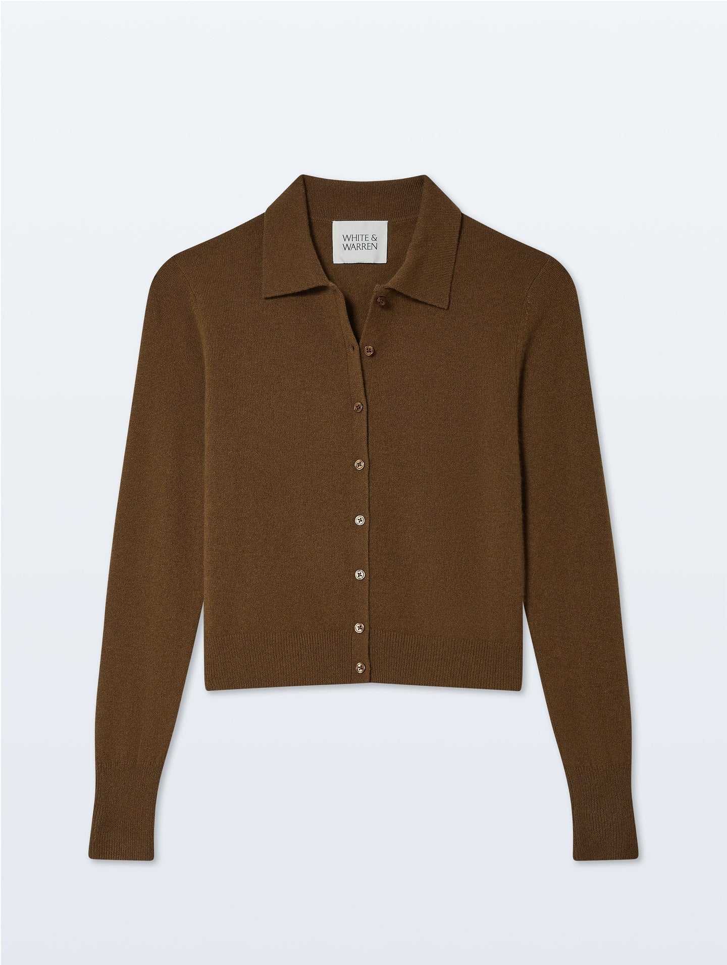 Cashmere Collared Cardigan