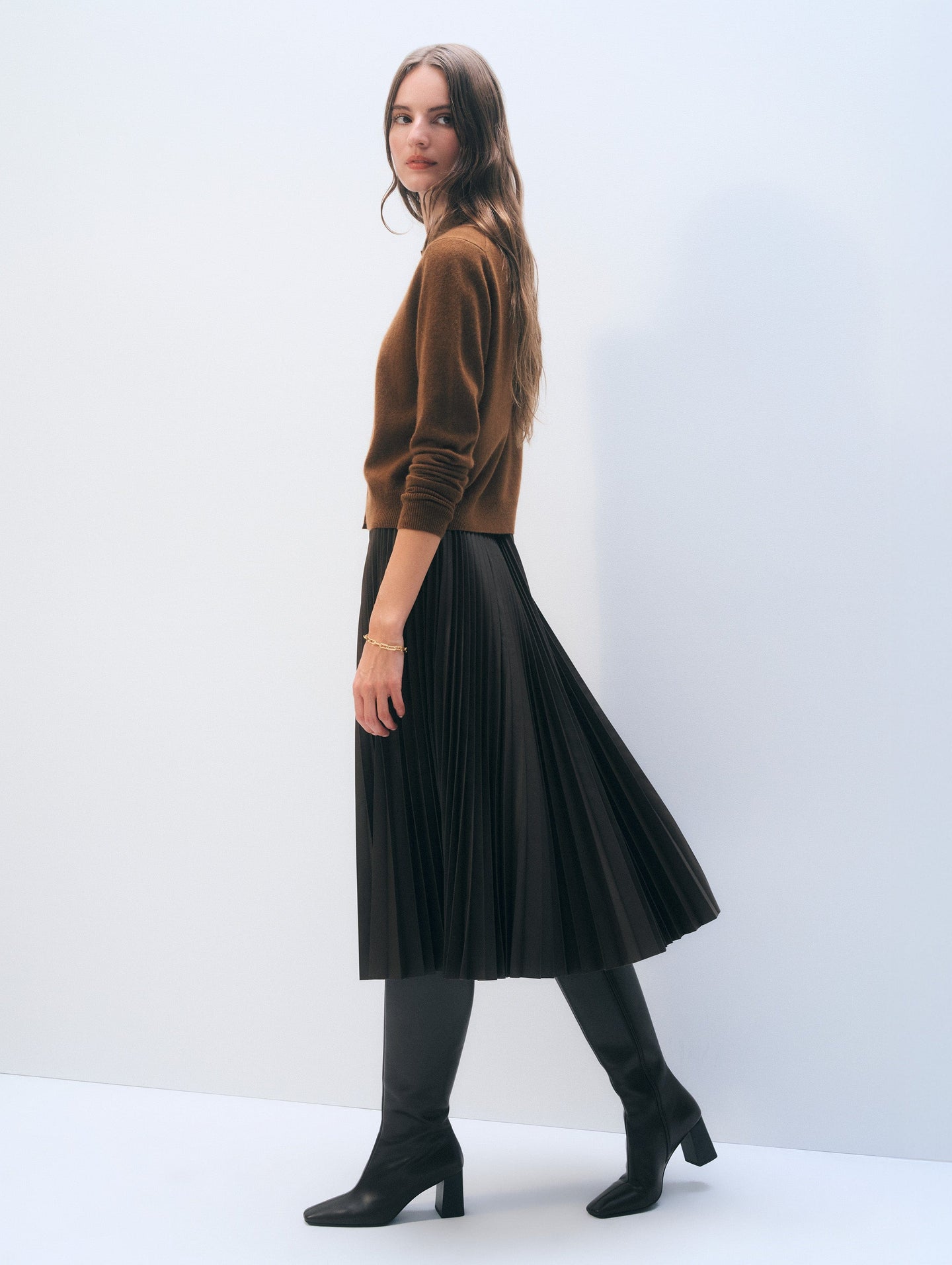 Cashmere Collared Cardigan