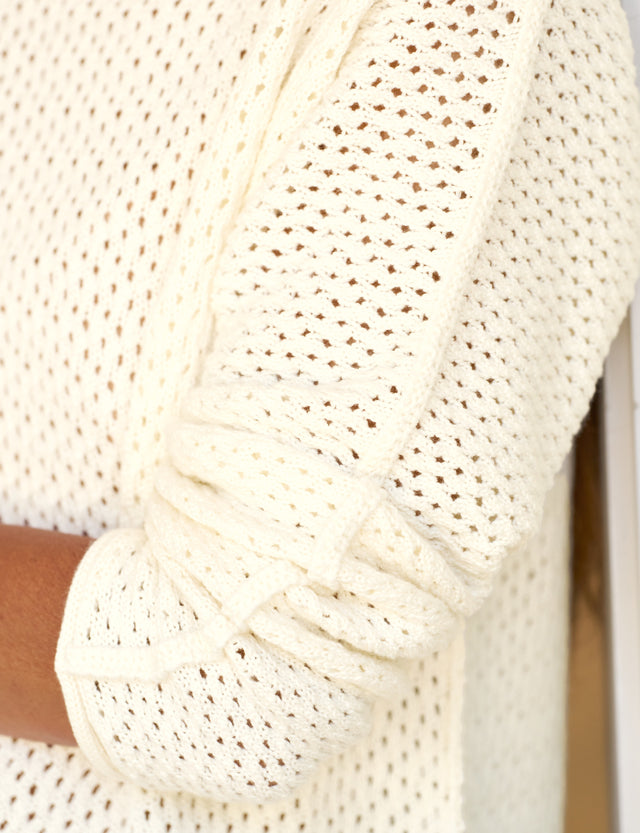 Monterey Pointelle Sweater