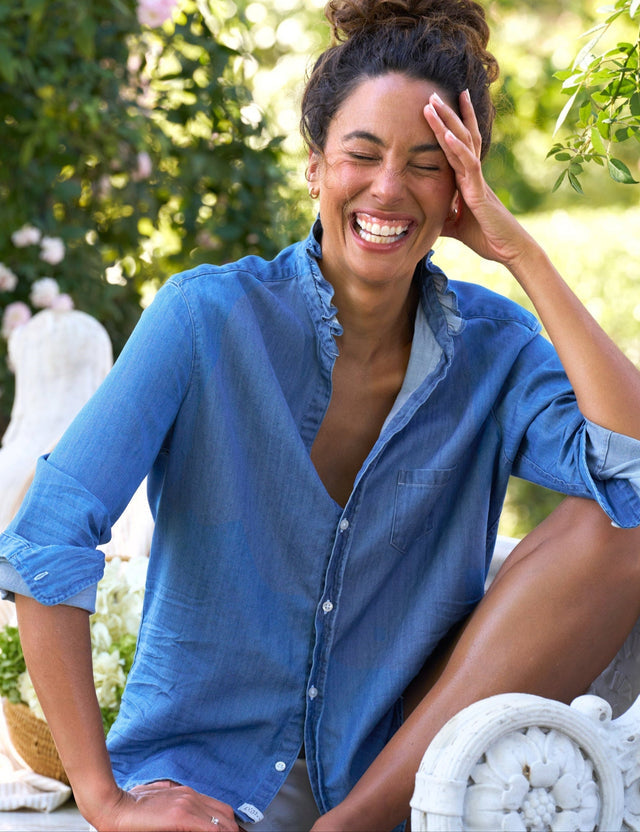 Eileen Ruffle Shirt