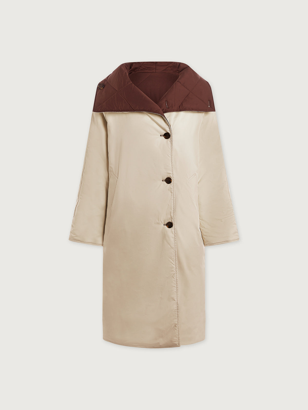 Annalise Reversible Wrap Coat