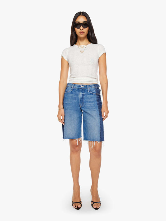Mid Rise Maven Bermuda Fray
