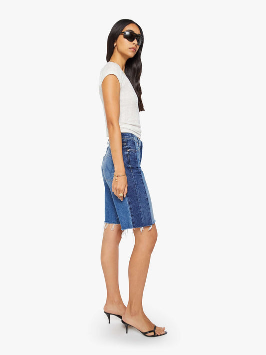 Mid Rise Maven Bermuda Fray