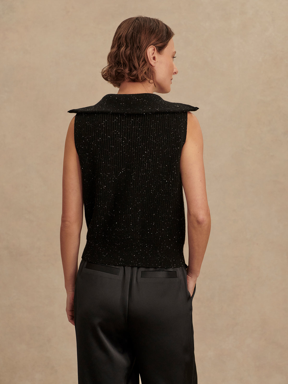 Hally Half Zip Vest