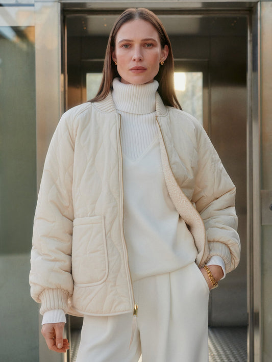 Serina Reversible Quilt Jacket