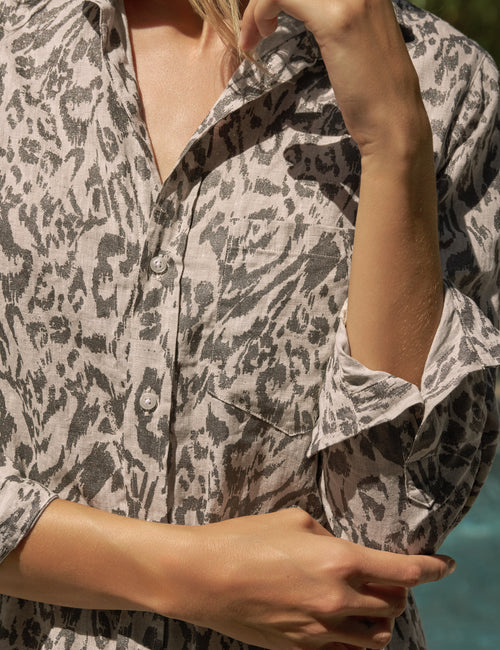 Rory Glitter Animal Print Dress