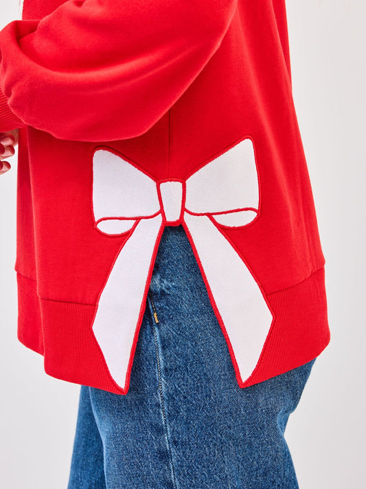 Merry Bow Sweatshirt