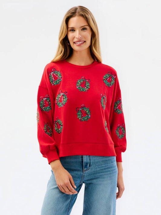 Sweatshirt Millie Berry Wreaths