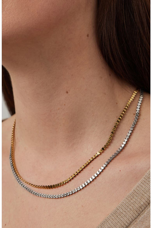 Double Amalfi Chain Necklace