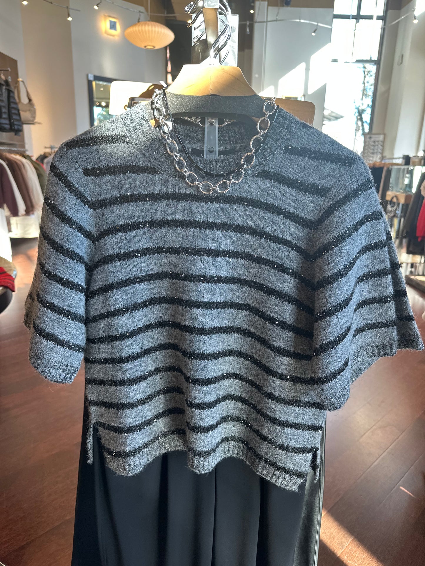 S/S Shine Sweater Tee