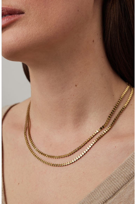 Double Amalfi Chain Necklace