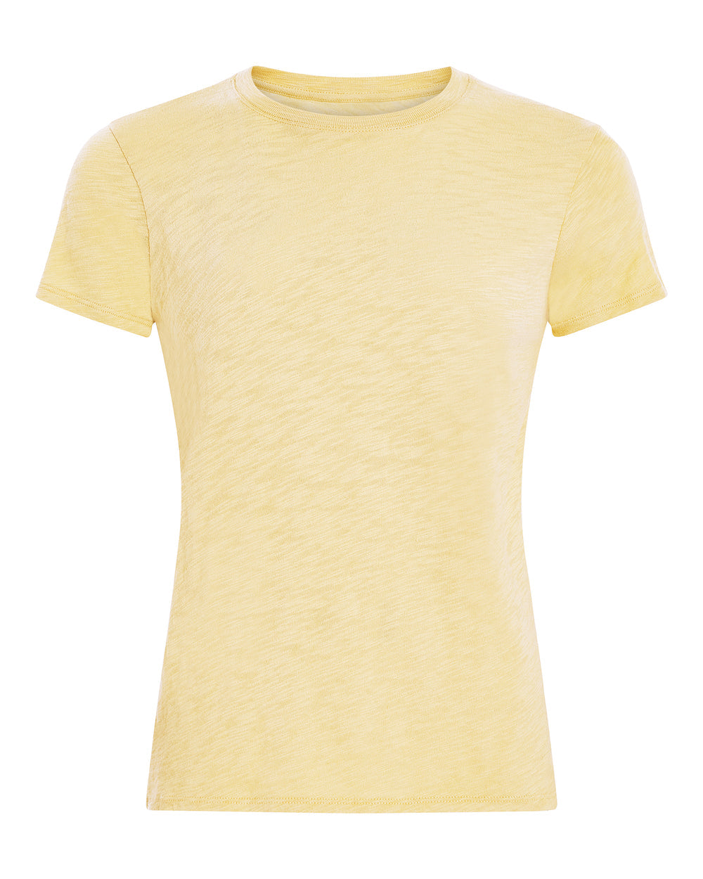 Slub Jersey Schoolboy Crew - Sunflower