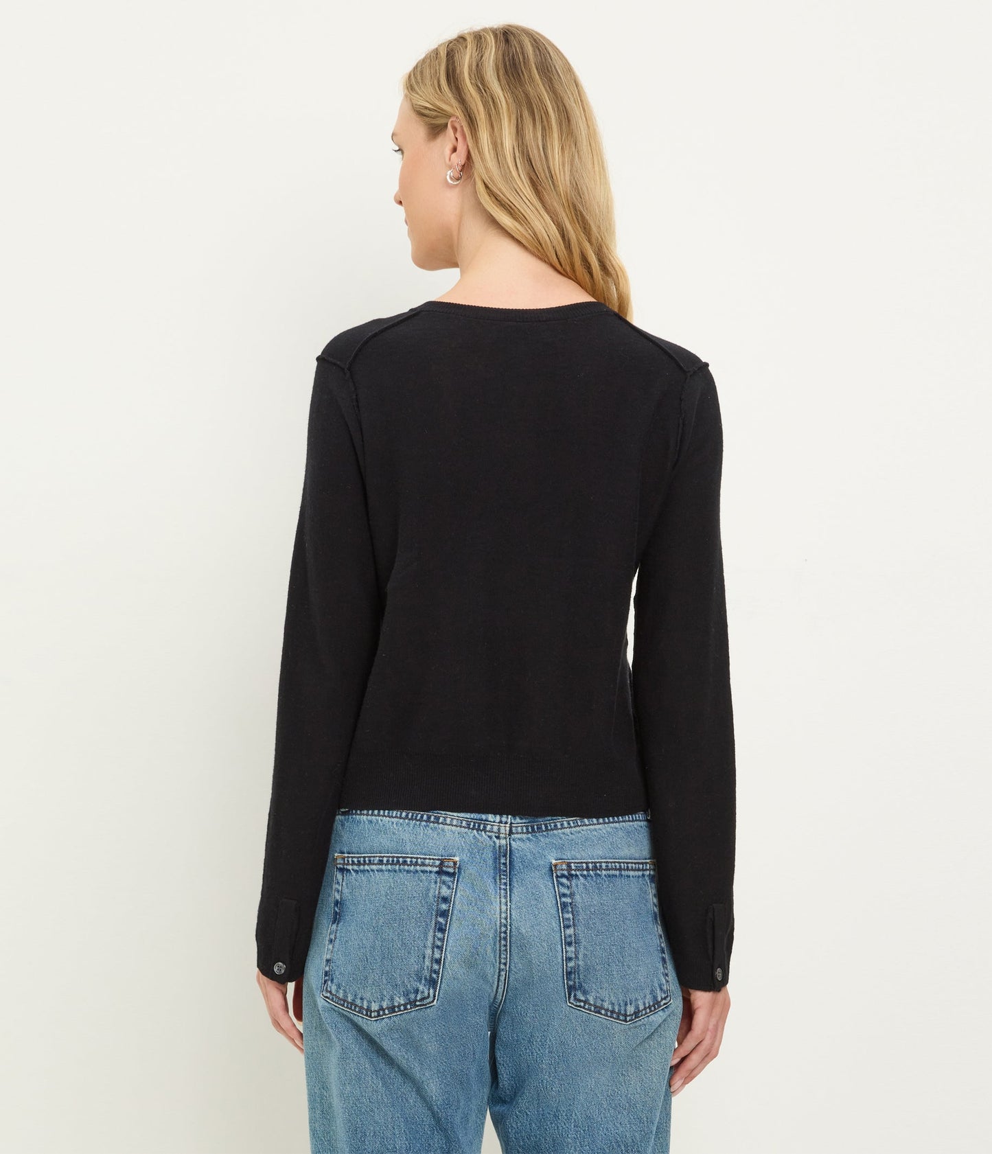 Flynn Cardigan-Black