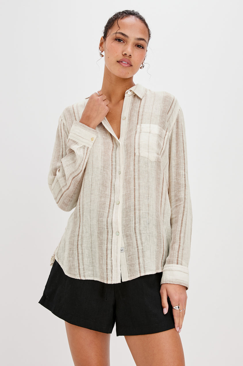 Charli Button-Down