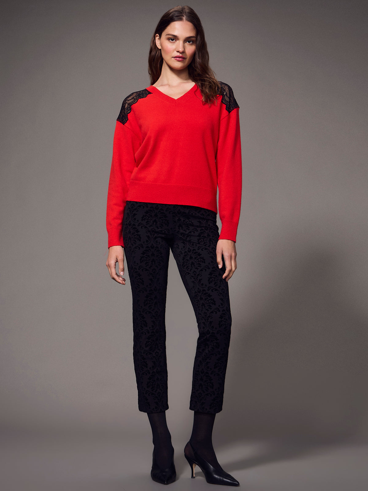 Demy Flocked Carnaby