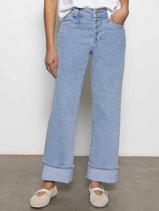 Luna Cuffed Denim