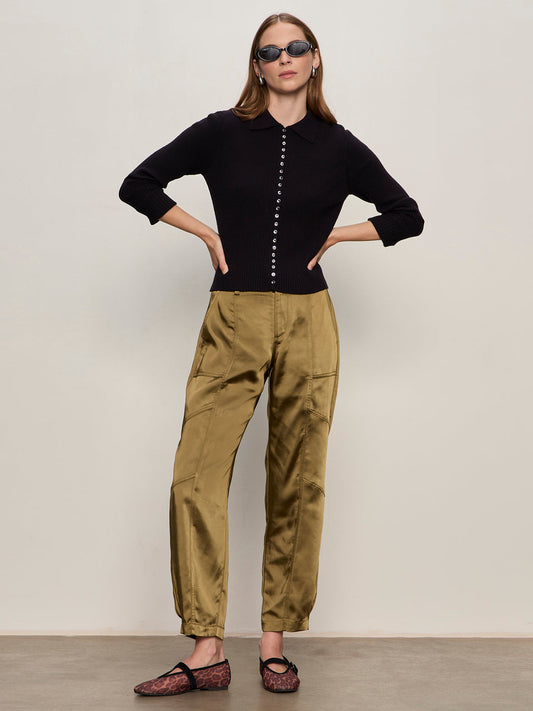Sahara Satin Tapered Pant