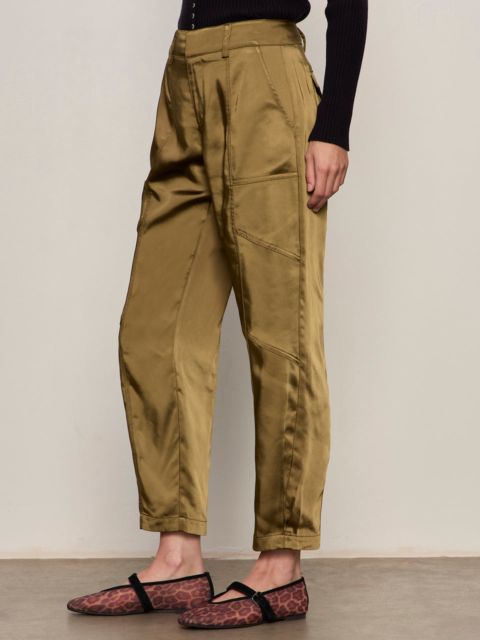 Sahara Satin Tapered Pant