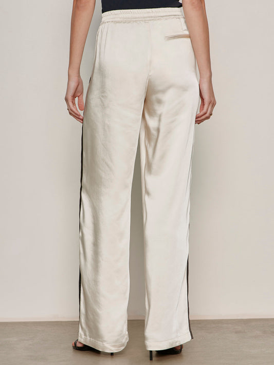 Satin Track Pant-Collagen