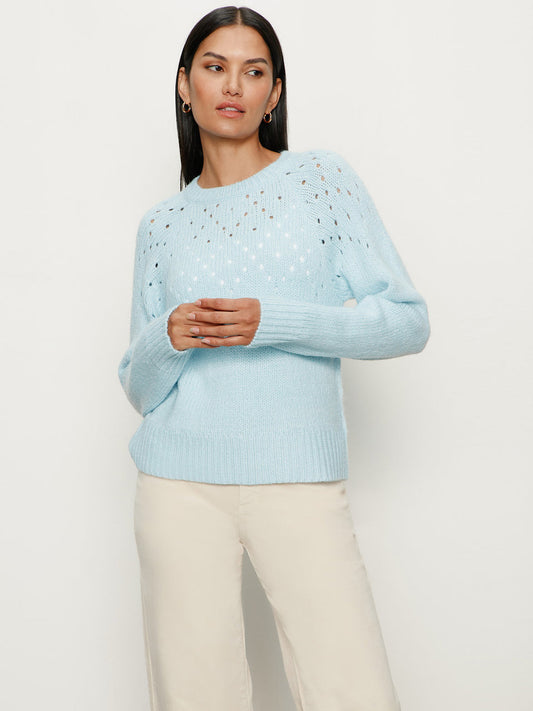 Femme Openwork Sweater