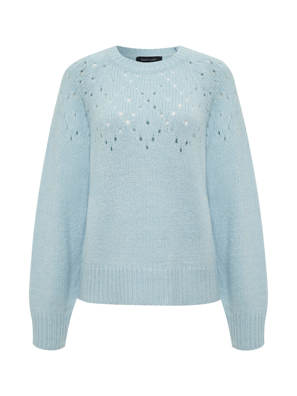 Femme Openwork Sweater