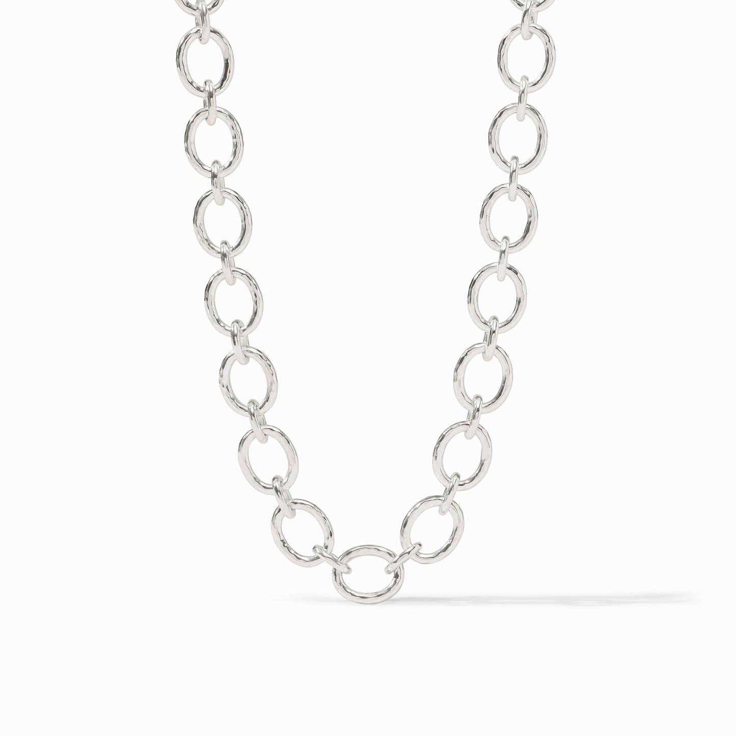 Catalina Demi Link Necklace-Silver