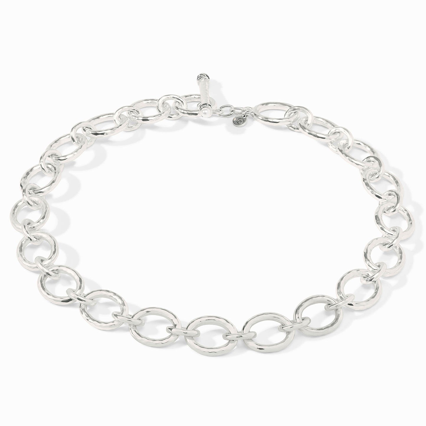 Catalina Demi Link Necklace-Silver