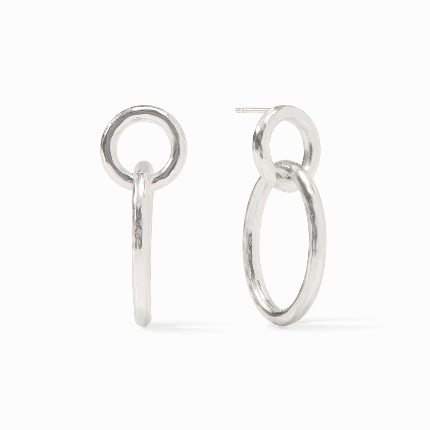 Silver-Catalina Link Earring