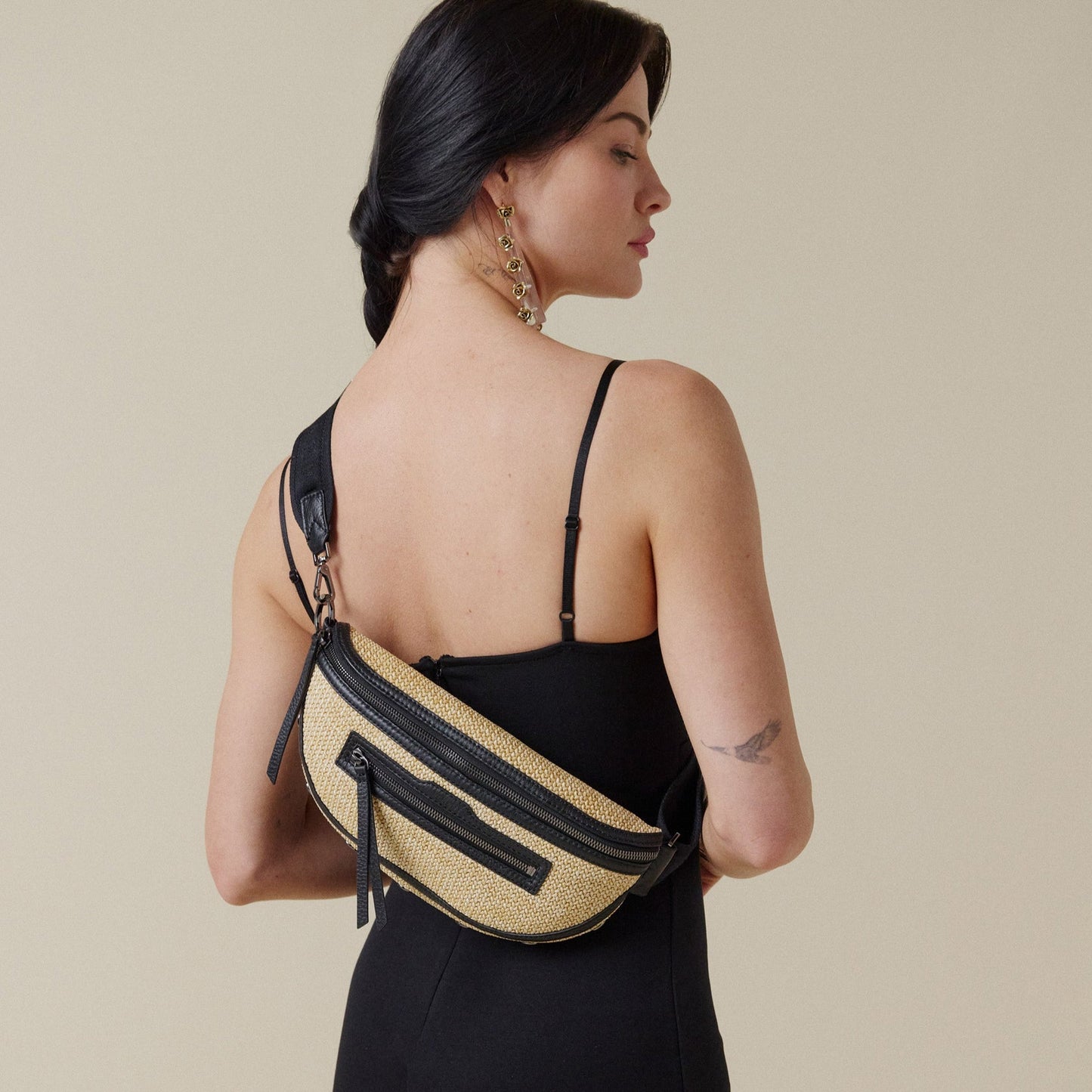 Charles Crossbody-Chaparral Raffia
