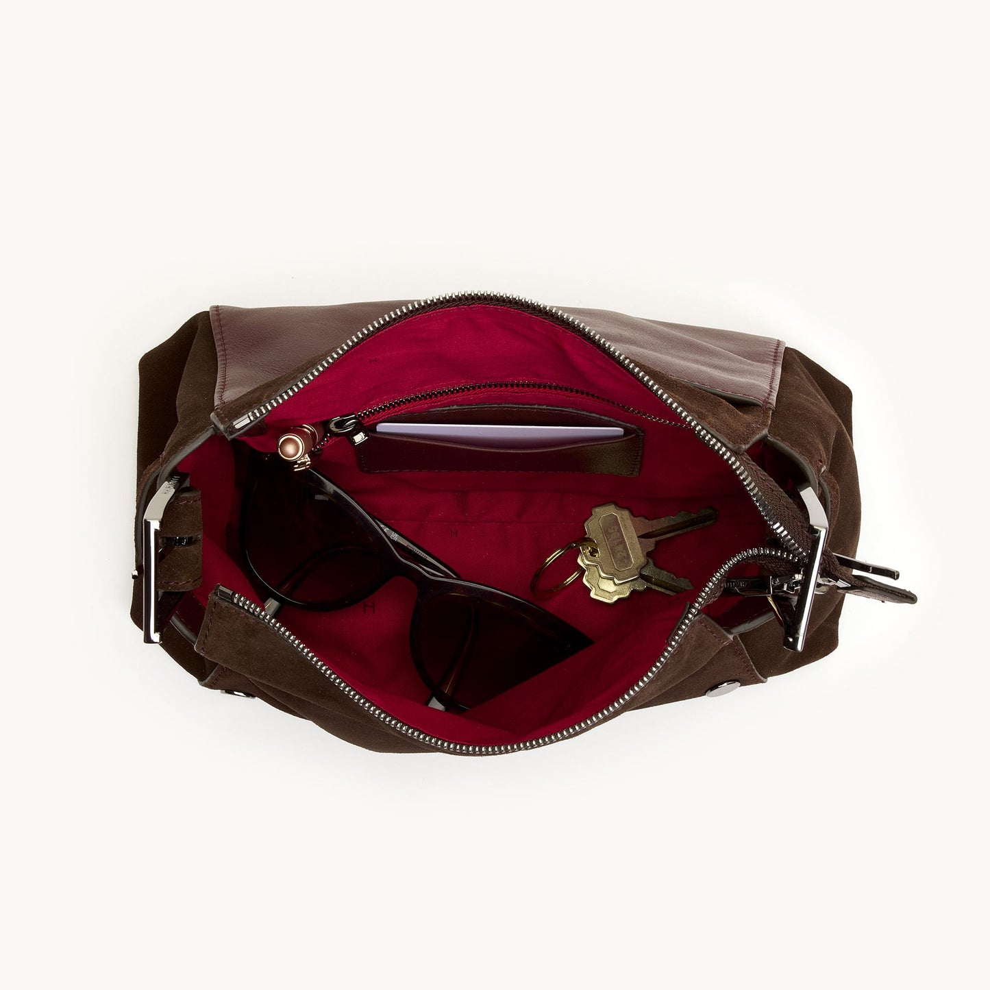 Bryant Med-Belted Suede