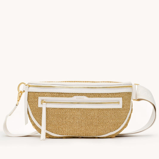Charles Crossbody LRG-Calla Lilly Raffia