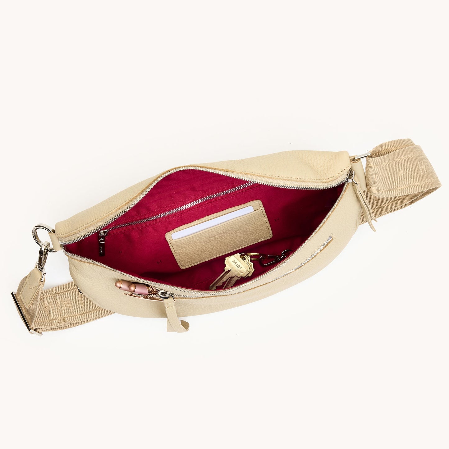 Charles Crossbody Lrg-Limestone