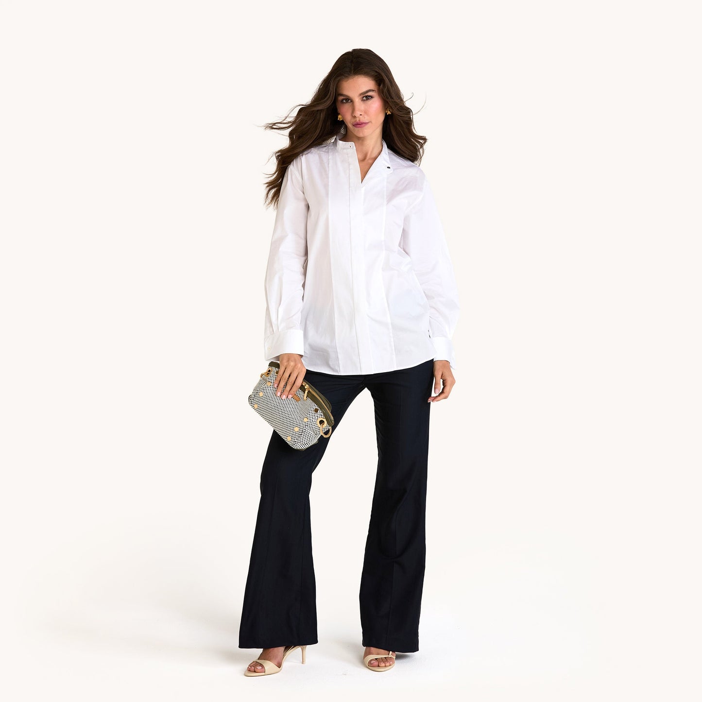 Daniel Crossbody Clutch-Meadow Weave