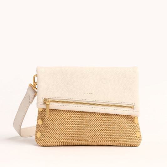 VIP Med-Calla Lilly Wht/Raffia