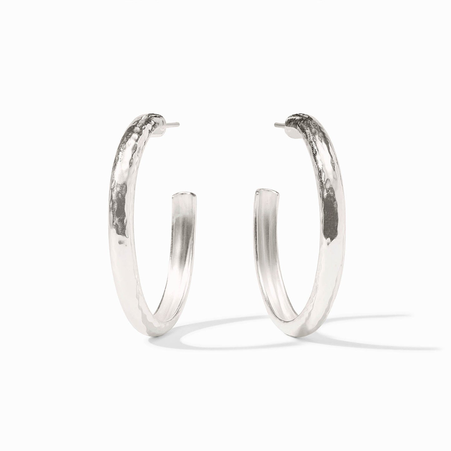 Silver-Havana Hoop Large