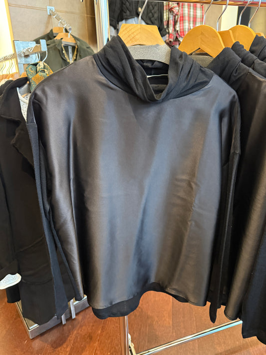 Silk Front Pullover