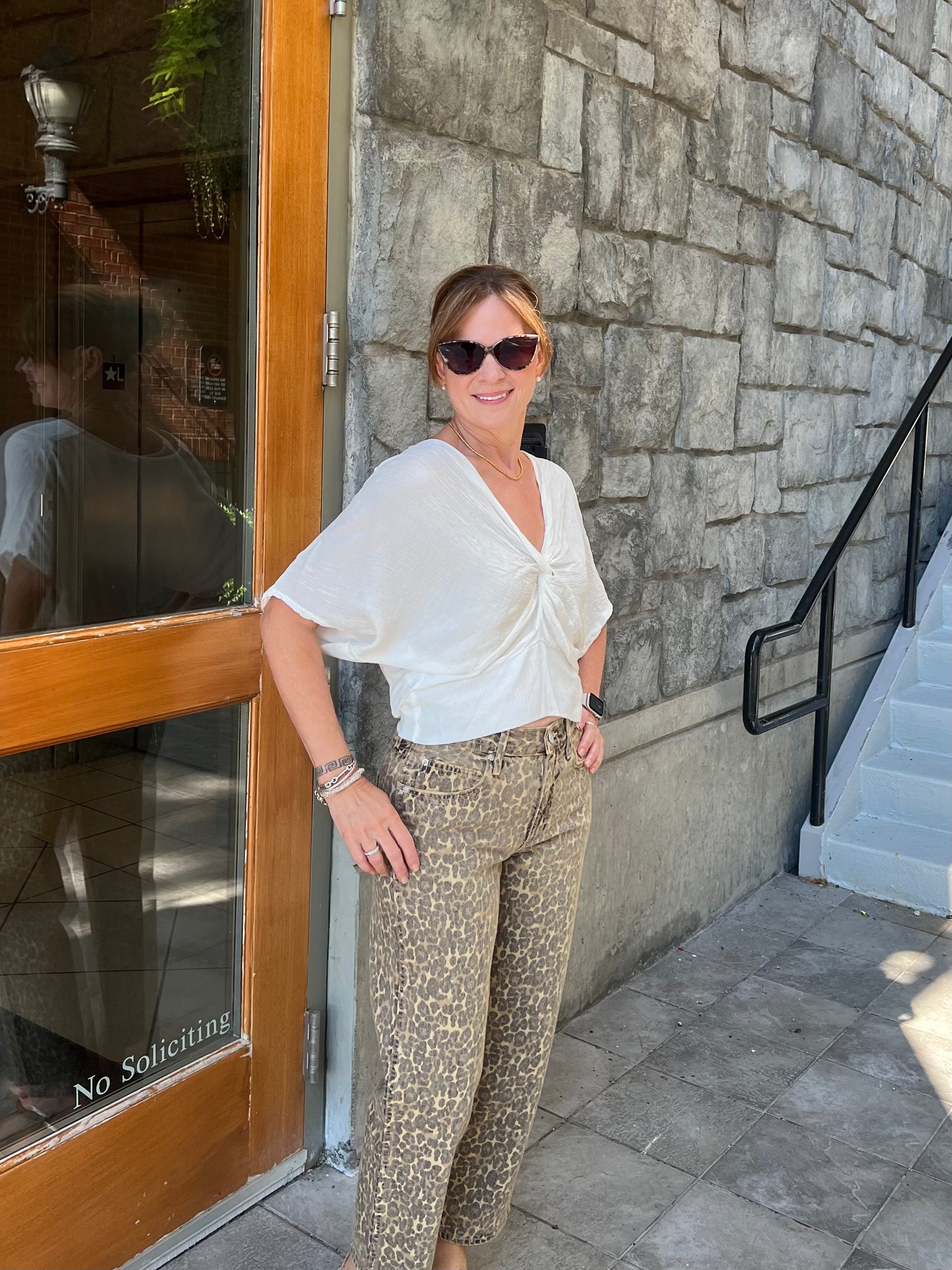 Front Twist Knot Top