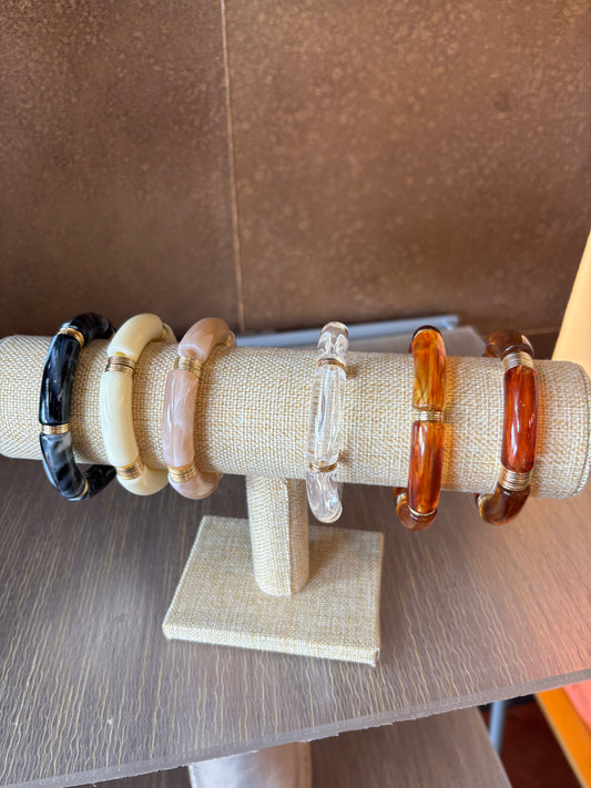 Resin Stretchy Bangle