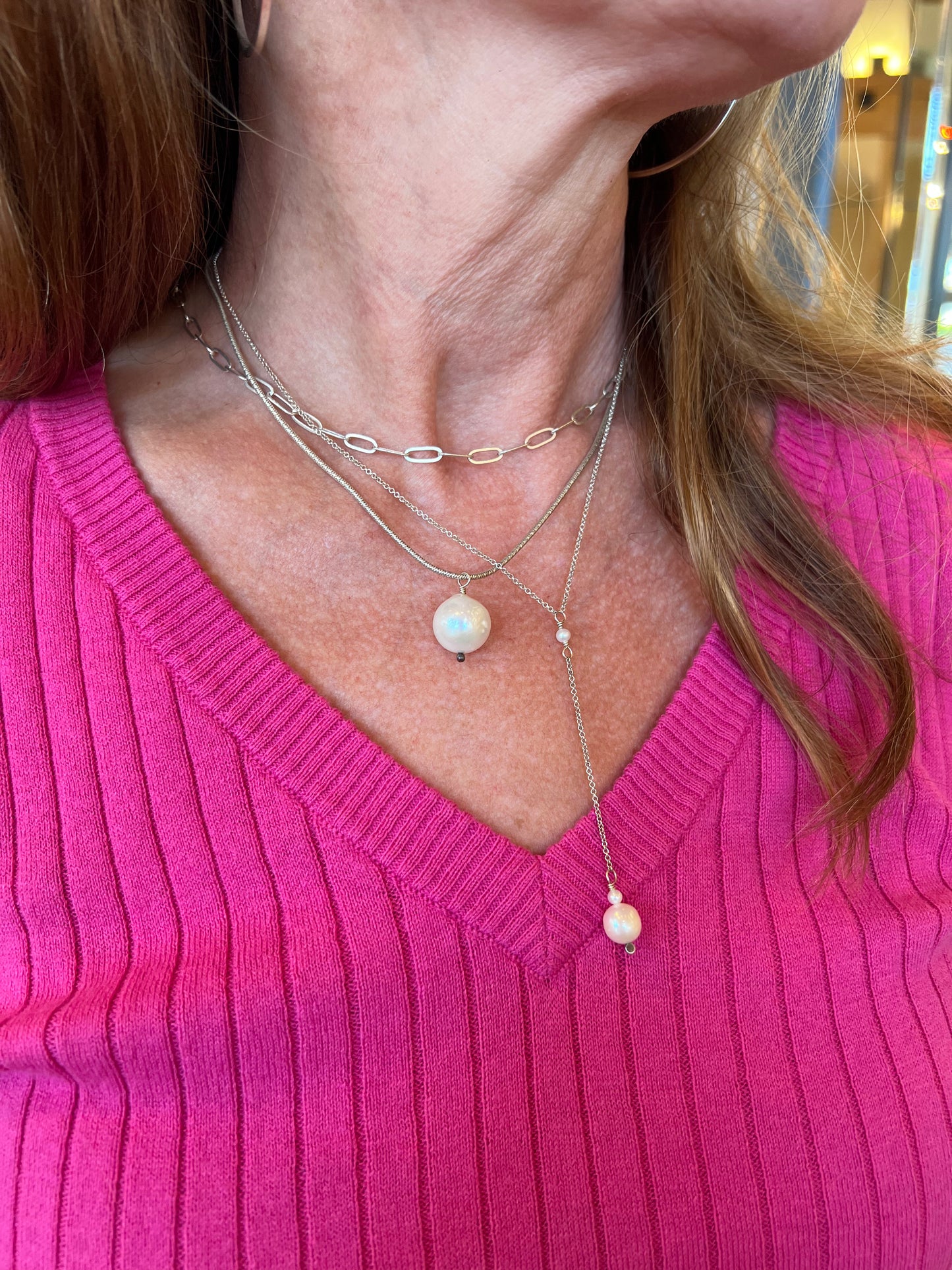 Rox Ribbed Vneck