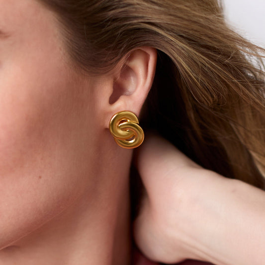 Infinity Earring-Gold