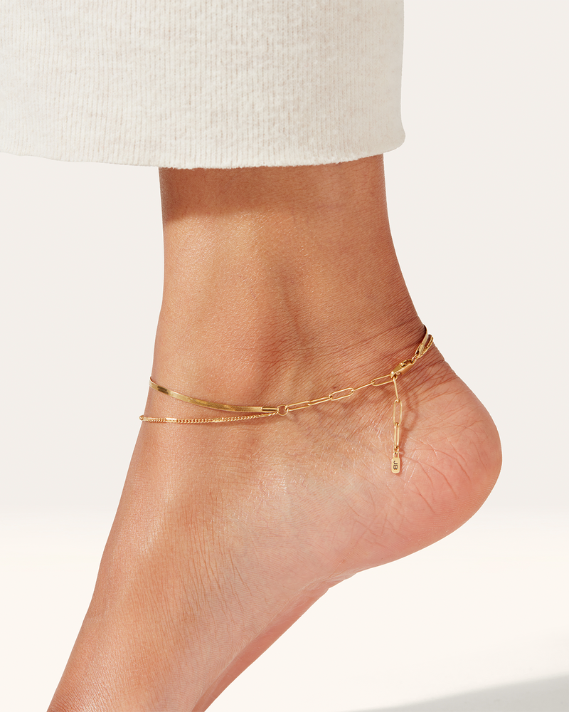 Surfside Anklet - Gold